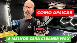 COMO APLICAR CERA EM PASTA NO CARRO. COMO APLICAR CERA CLEANER WAX DA CADILLAC NO CARRO 