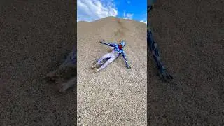 Spiderman Falls From Cliff | #Shorts