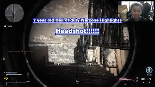 7 year old sniper Call of duty :Warzone sniper beast