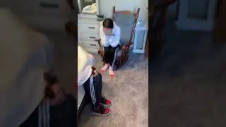 Upside down man.