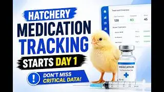 Hatchery Medication Tracking | Complete Chick Health from Day One