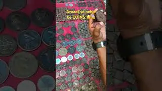 Have you seen this currency of India😱🇮🇳Rishikesh mein Azaadi se pehle ke coins dekhe👌🏻#viral