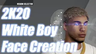 2K20 White Boy Face Creation