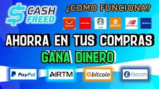 CASH FREED ¿COMO FUNCIONA? ✅ AHORRA EN TUS COMPRAS Y GANA DINERO  | CASHBACK - ENCUESTAS - OFERTAS |