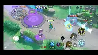 WHEN ALL TRAM IS FOOL I POKEMON UNITE GAMEPLAY WITH AZUMARILL