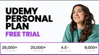 Udemy Personal Plan Subscription [7 Day Free Trial]