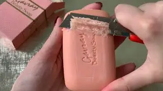 Ретро мыло из Англии Gavray| ASMR Soap Carving (NO TALKING) | Relaxing Sounds
