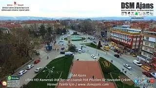 İnegöl Heykel Meydanı Havadan Çekim | DSM Ajans