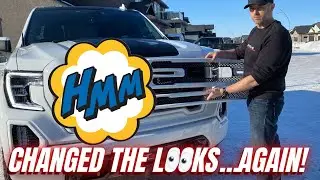 New Grille, New Overlay! | GMC Sierra AT4 & SLT Install + Front Camera Mod