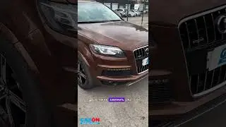 Audi Q7 на установке ГБО , 8 цилиндров, прямой впрыск топлива ! #cheboksary #gazon #гбо