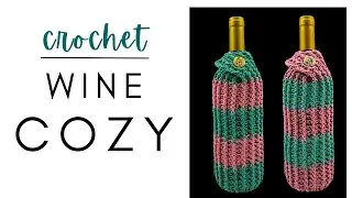 Crochet WINE BOTTLE SWEATER