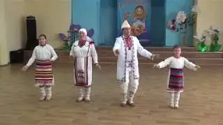 Марийский танец - семья Дружининых