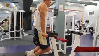 Tricep Dips off stand