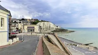 France Normandy | Driving to Le Tréport | Travel around EUROPE by car 8000km