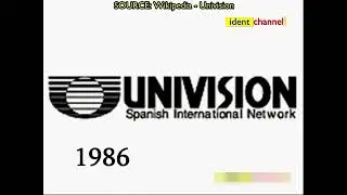 UNIVISION (Spain) ident 1986