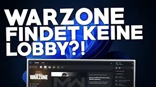 [2024] Warzone: FINDET KEINE LOBBY?! | Problemlösung | Deutsch