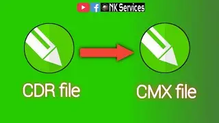 How to save Cdr file as Cmx file. #coreldraw #coreldraw_tutorial
