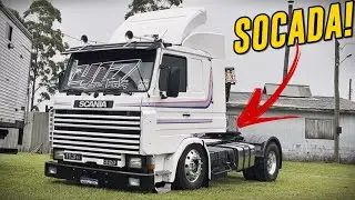 OLHA A DIANTEIRA DESSA SCANIA 113H! MUITO BAIXA😍