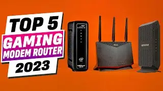 TOP 5: Best Router for Gaming and Streaming 2023 (Modem Routers)