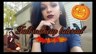 Fall makeup tutorial🖤