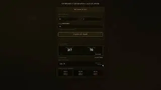 POE 1 & 2 Currency Exchange Calculator