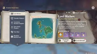 More Primogems!! Lost Riches Treasure 11 location and Treasure 12 location