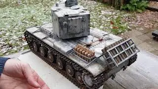 Commision build Torro KV2 whitewash weathered