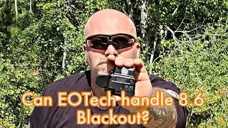 EOTECH vs 8.6 Blackout - Doesn't end well! #eotech #8.6 #blackout #bearcreekarsenal