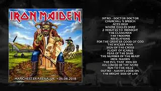 Iron Maiden - Manchester Arena, UK (06.08.2018) • FULL AUDIO