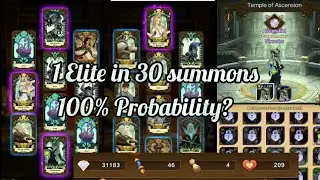 AFK Arena | 1 elite every 30 pulls?