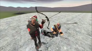Como usar el arco con el vaquero en TF2