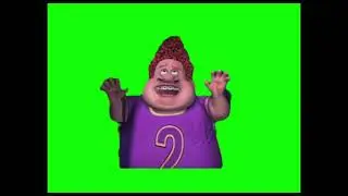Titan growing meme (green screen) free edit