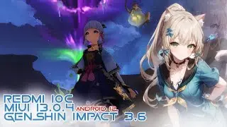 Redmi 10c test genshin impact 3.6 [hp murah yang masih kuat genshin 😱😱]