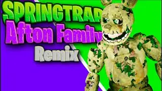 [sfm] springtrap FNAF animation Afton family remix [sfm]