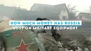 How much money has Russia lost on military equipment
