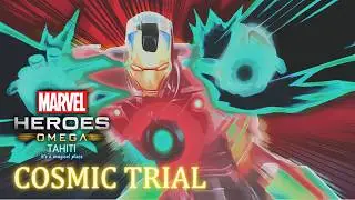 Marvel Heroes Omega 2026 - Iron Man cosmic trial (Boosted power blaster build)