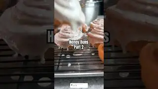 Honey Buns Part 2! #frying #breakfastrecipes