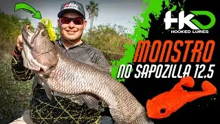 Trairão monstro no Sapozilla 12.5 da HKD Lures!