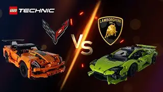Best Lego Technic car? Lamborghini Huracan VS Chevrolet Corvette