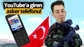 YouTube'a giren asker telefonu diyebilir miyiz? 😱  Alcatel 3088 inceleme!