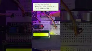 HC-SR0R Ultrasonic Sensor | ESP8266 | NodeMCU | 16X2 LCD | I2C Module 💡 