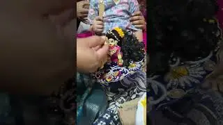 Radha rani birthday celebration #radhakrishna #barsana #shortsviral