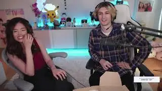 pokimane and xqc talks about the female gaze