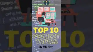 Top 10 project topic in vb.net 