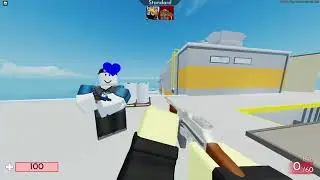 when you're shooting a laggy player