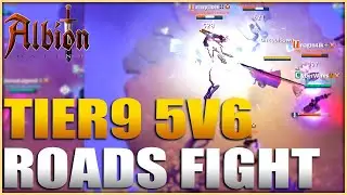 TIER9 5V6 ROADS WIN! Realmbreaker Albion Online