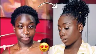 PENTEADO EM CABELO CRESPO EM 1HORA | 4C CABELO CRESPO | ANGELBLADY