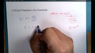 Critical Numbers 2