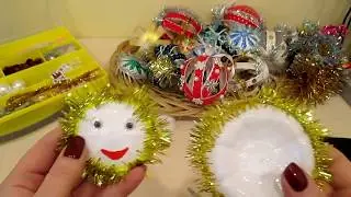 НОВОГОДНИЕ ПОДЕЛКИ.Новогодние игрушки из пластиковых бутылок.