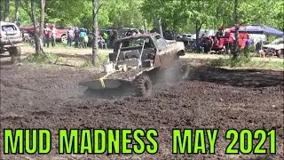 Lil Flatbed Chevy Gets It Done At Mud Madness -- May 2021